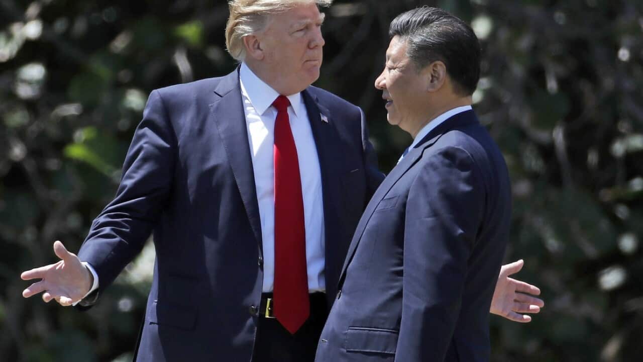 President Donald Trump and Chinese President Xi Jinping in April 2017.
