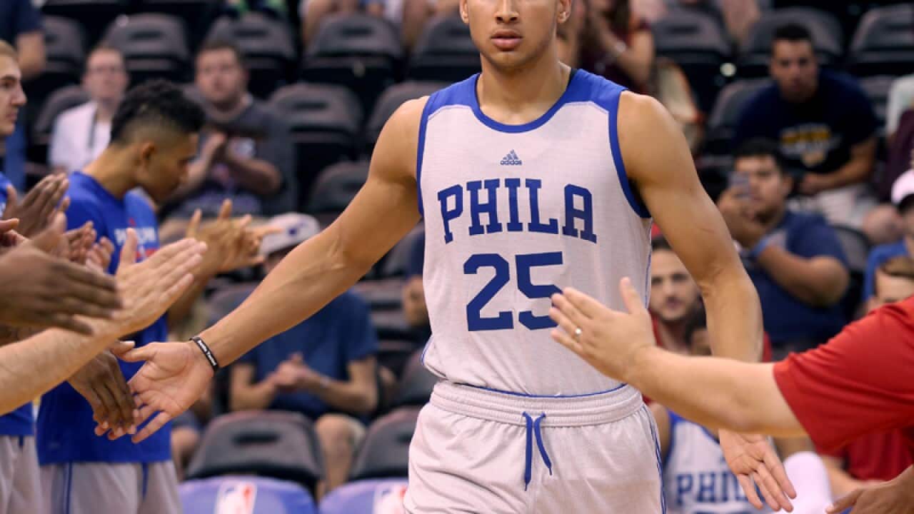 Philadelphia 76ers' Ben Simmons