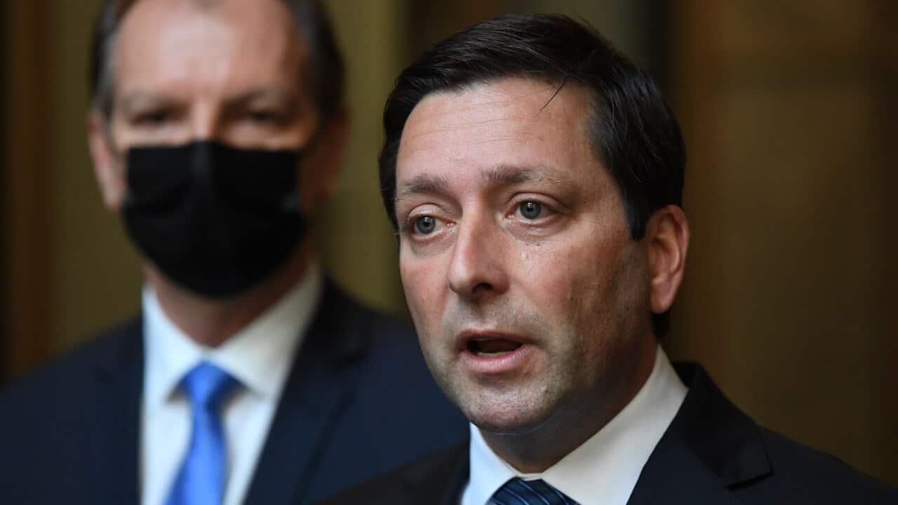 Victorian Opposition Leader Matthew Guy
