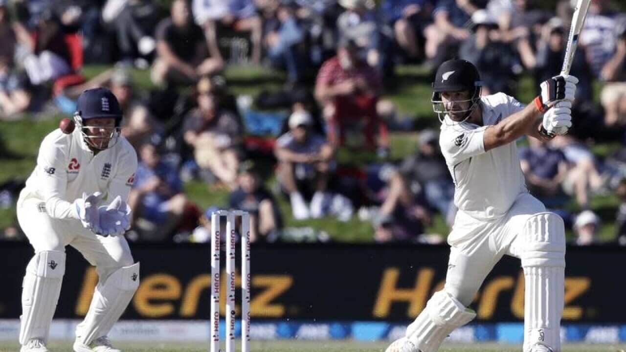 Colin de Grandhomme of New Zealand