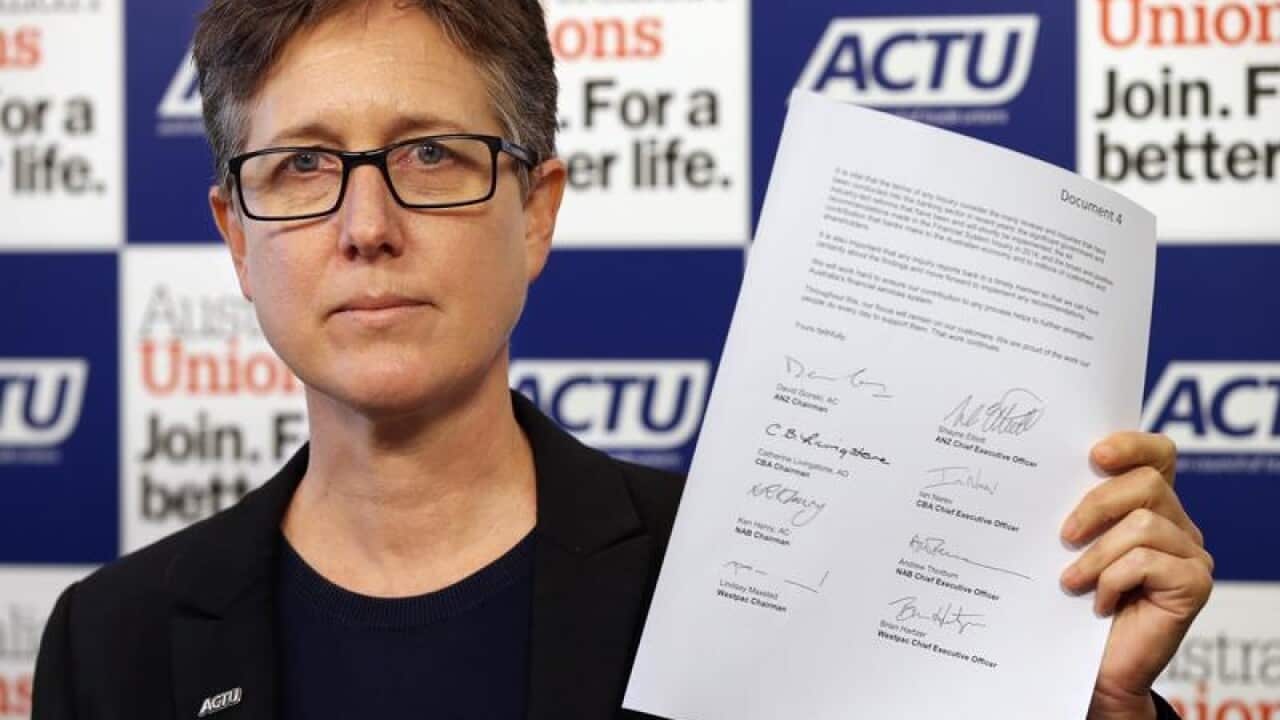 Australian Council of Trade Unions (ACTU) Secretary Sally McManus