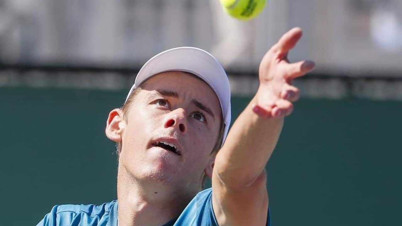 Australian tennis player Alex de Minaur