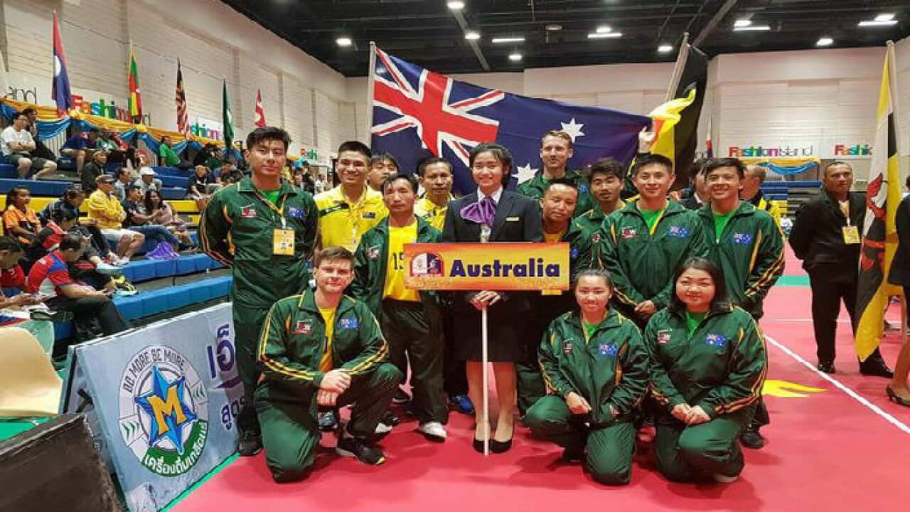Australia team at 32th King Cup 2017 Thailand