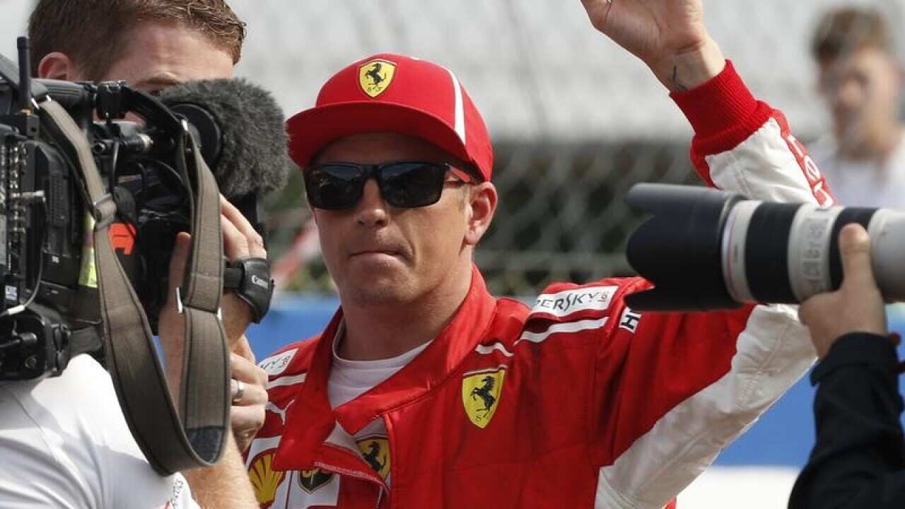 Finland Formula One driver Kimi Raikkonen