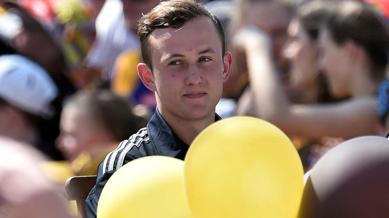 Hawthorn player Billy Hartung.