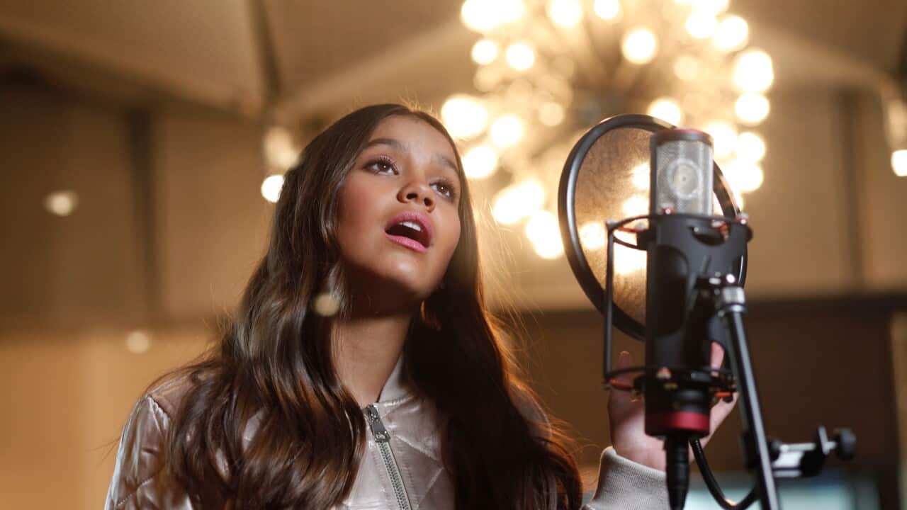 Alexa Curtis sings 'We Are' for Junior Eurovision 2016