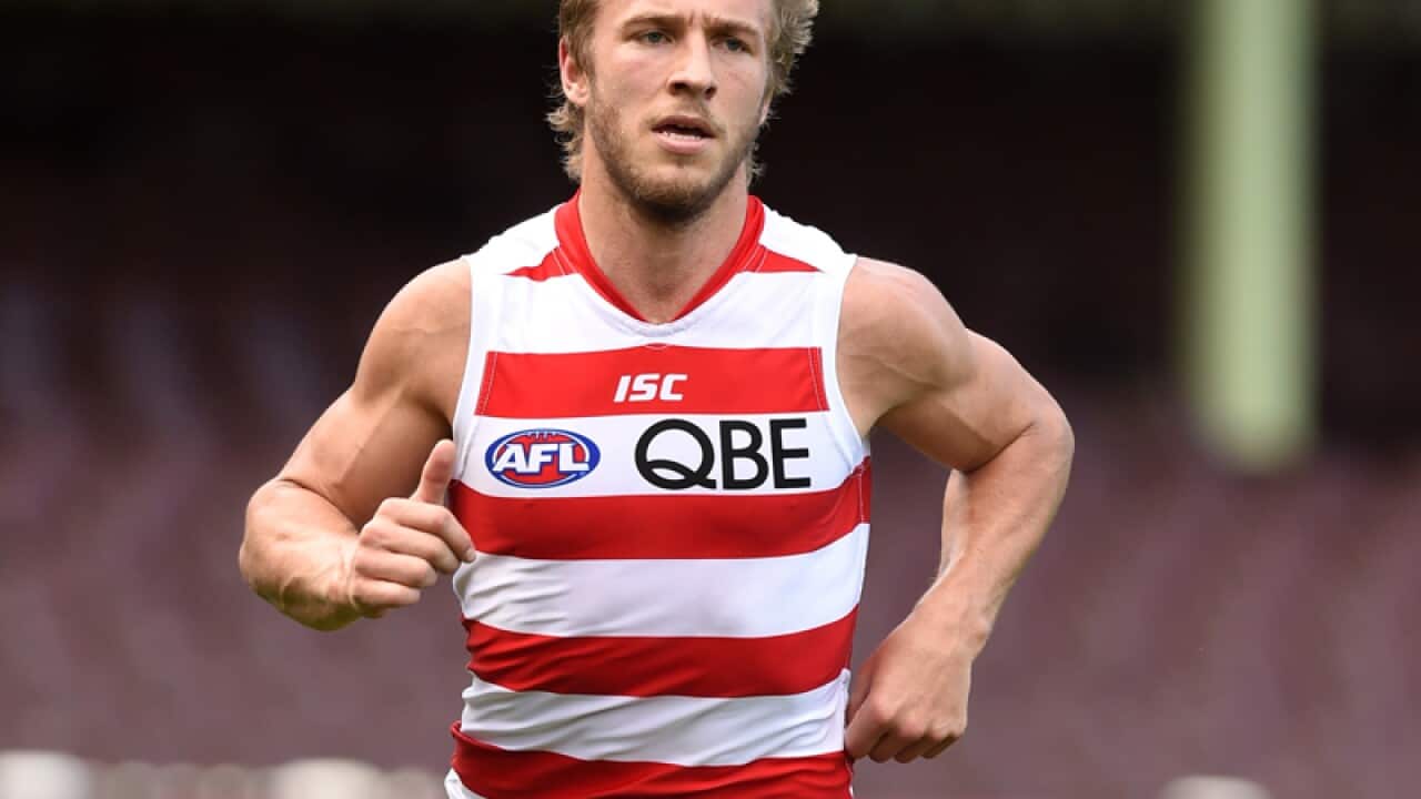 Sydney Swans AFL player Kieren Jack