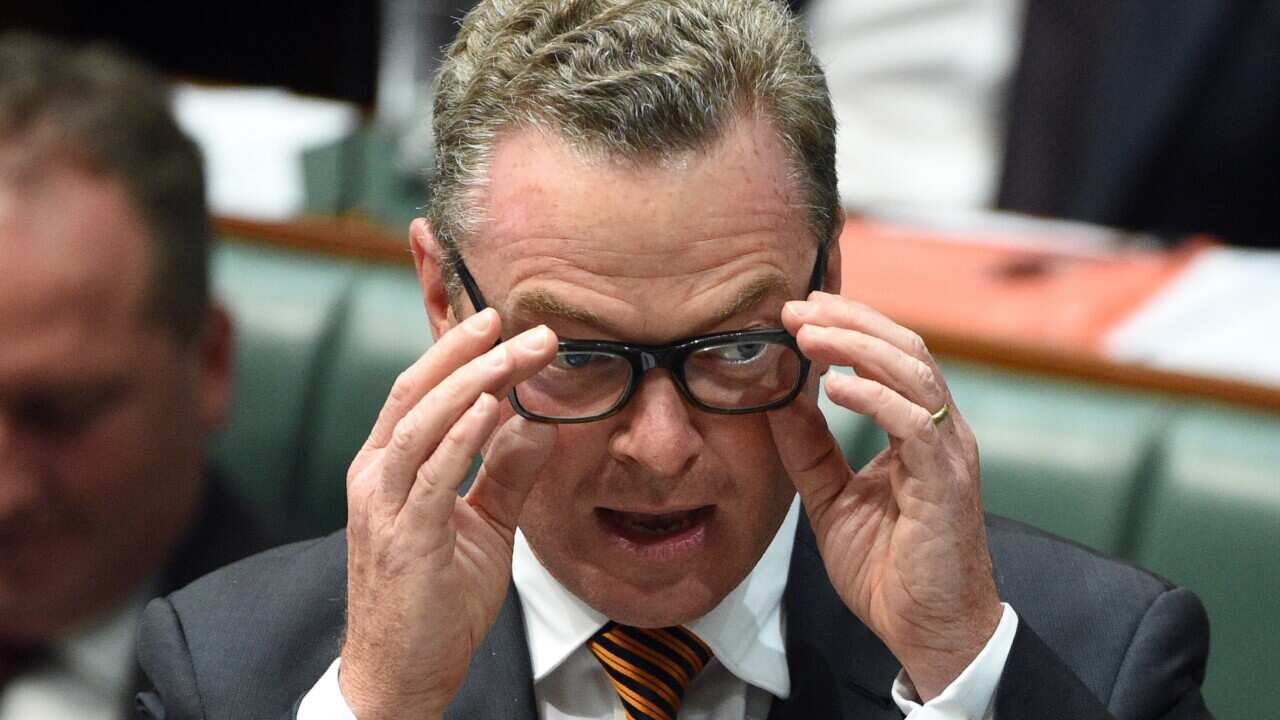 File photo of Minister for Industry Christopher Pyne