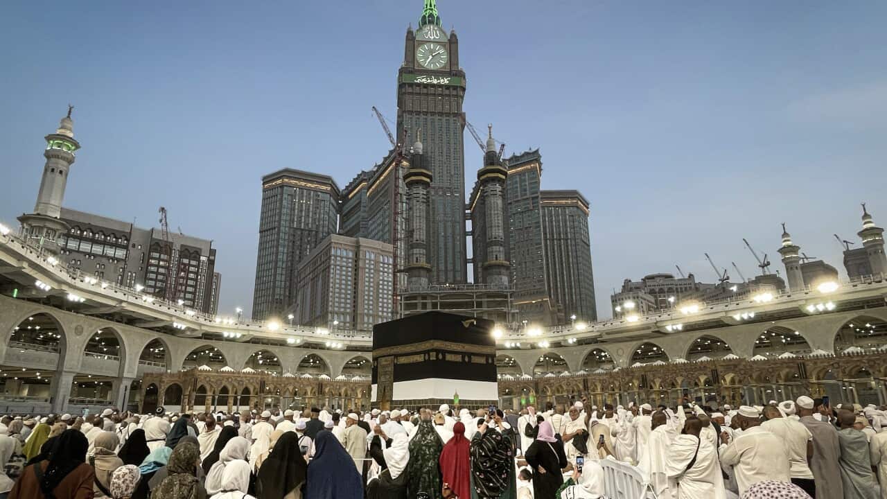 Hajj pilgrimage in Mecca