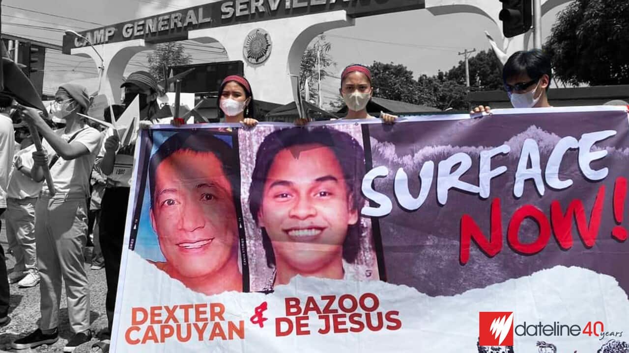 PHILLIPINES DEXTER CAPUYAN AND BAZOO DE JESUS DATELINE 40