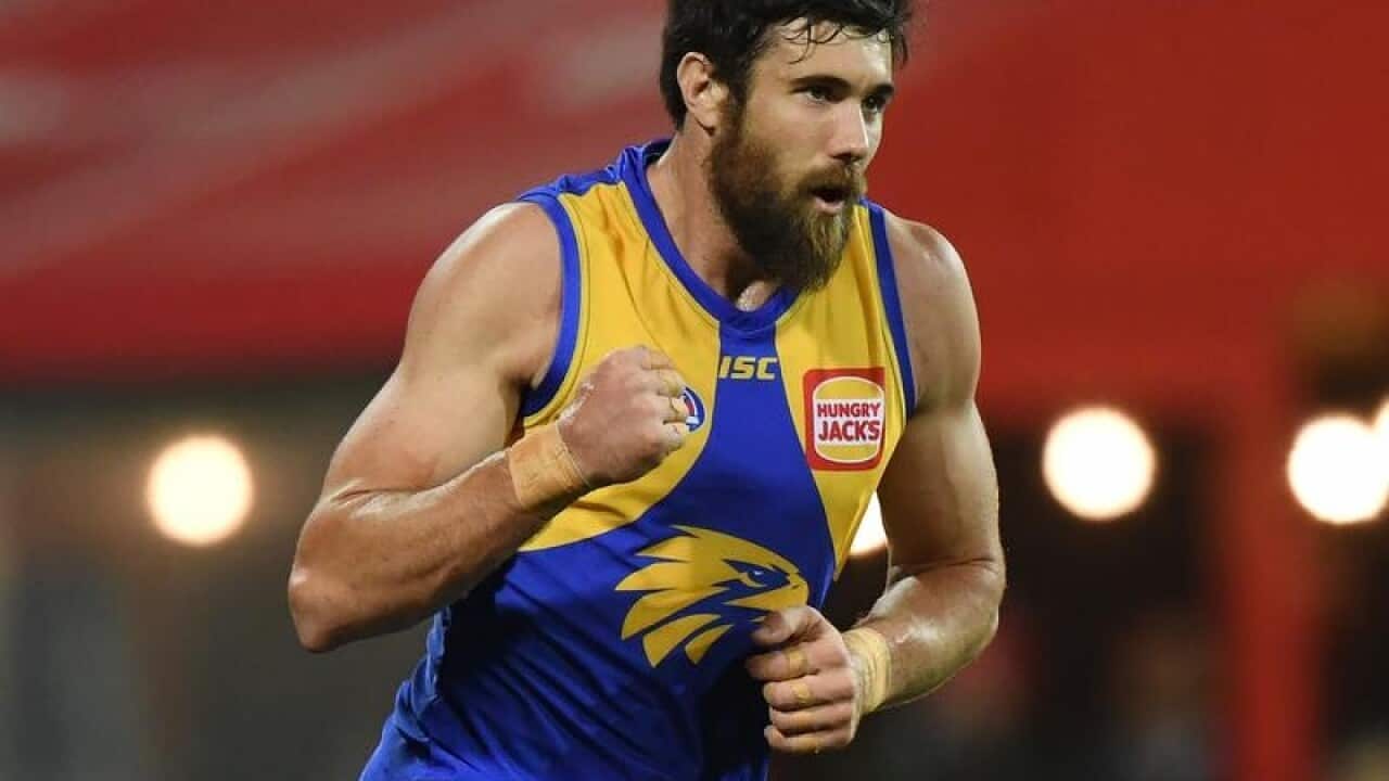 West Coast Eagles player Josh Kennedy