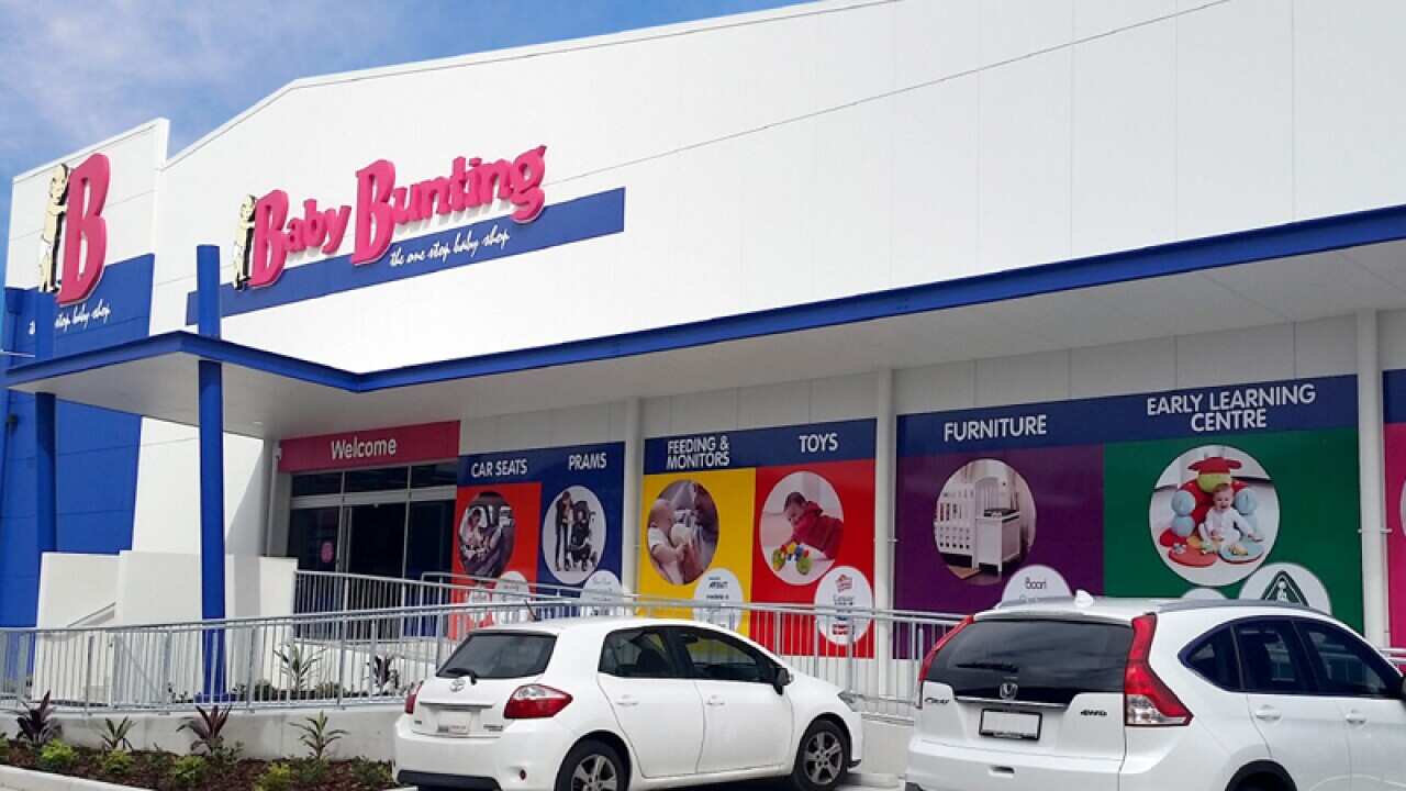 Australia's largest specialty retailer of baby goods, Baby Bunting