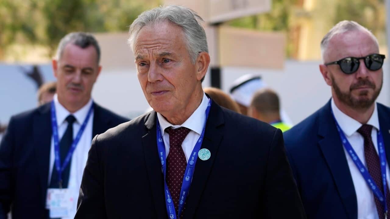 Britain's former PM Tony Blair is among those invited to join the Board of Peace (AAP)