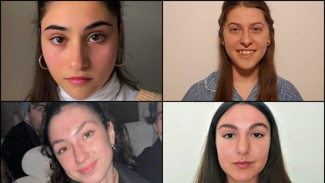Clockwise: Sofia Vlahou, Sofia Linardou, Irini Vergaki, Rozalia Petrou