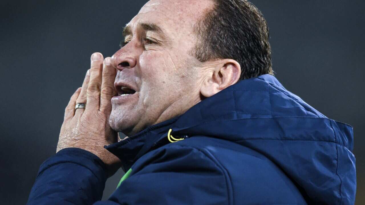 Canberra Raiders coach Ricky Stuart