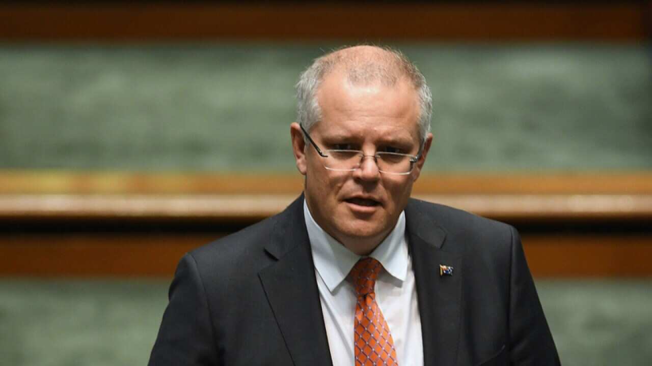 Australia's Treasurer Scott Morrison