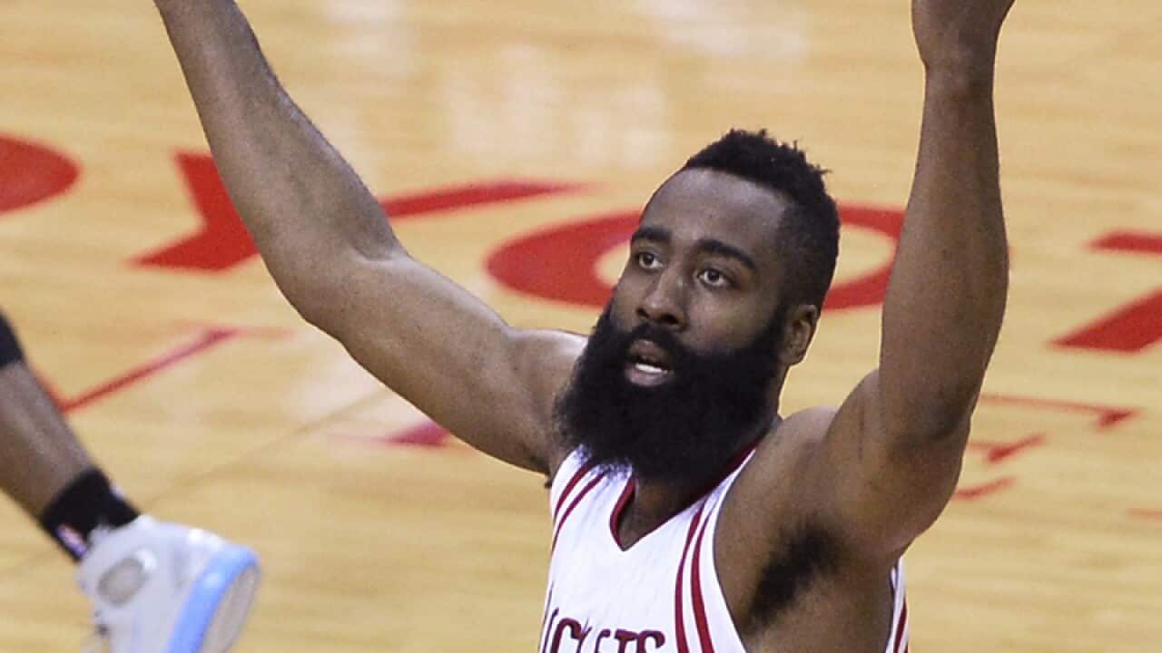 Houston Rockets' player James Harden