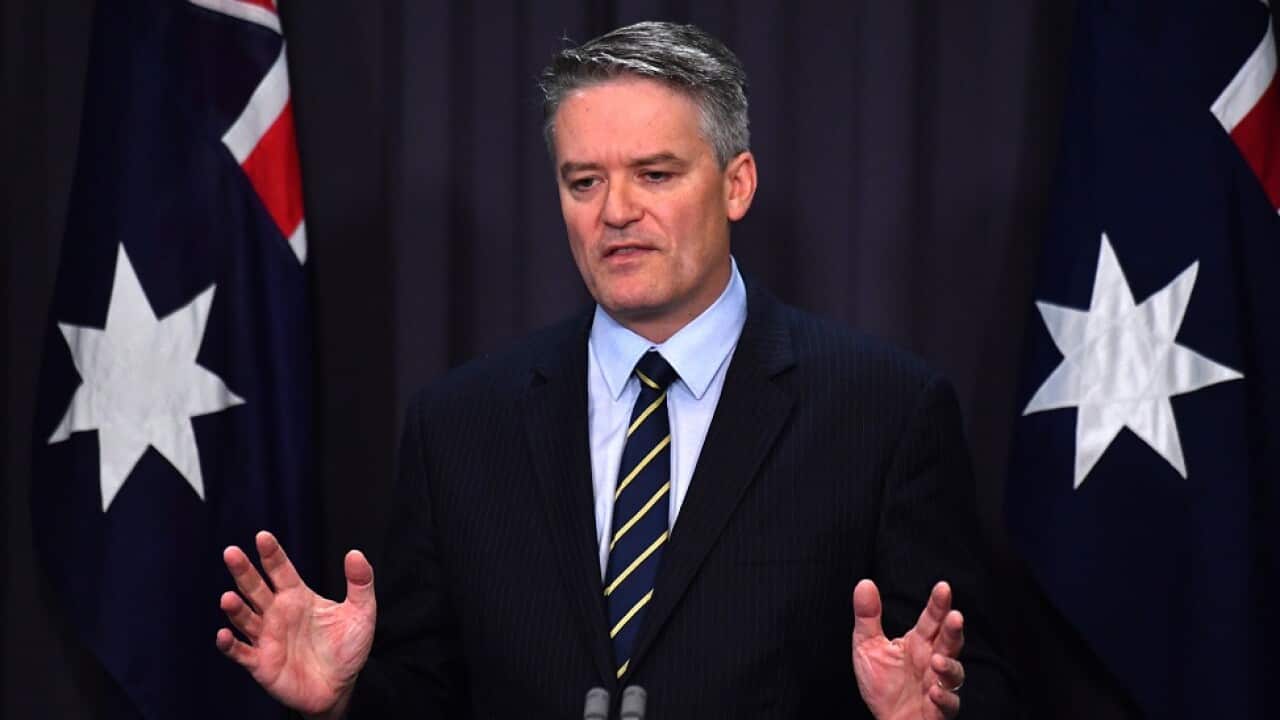 Minister for Finance Mathias Cormann.