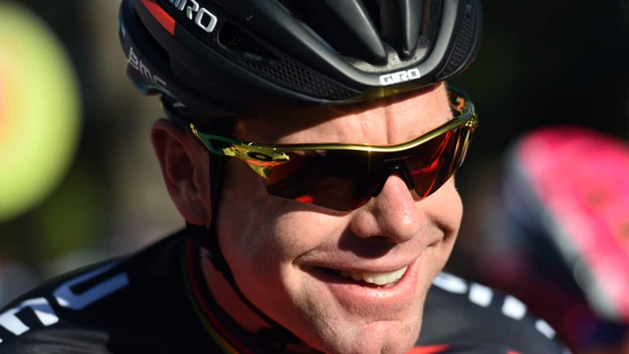 Australian rider Cadel Evans