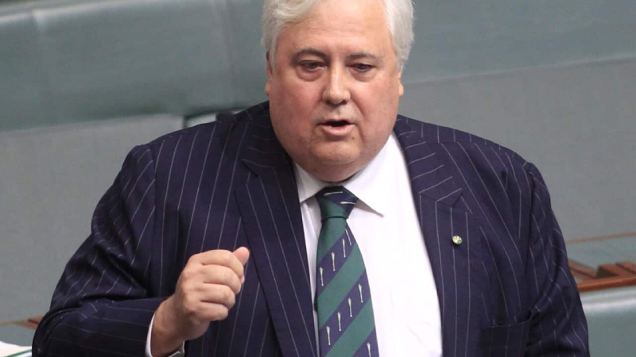 Mining magnate turned federal MP Clive Palmer