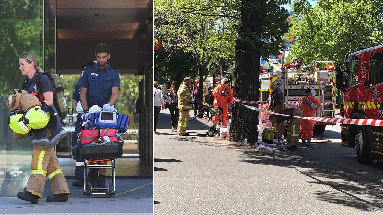 Suspicious packages have sparked a major emergency response and evacuation of some foreign consulates across Melbourne, with embassies in Canberra also hit.
