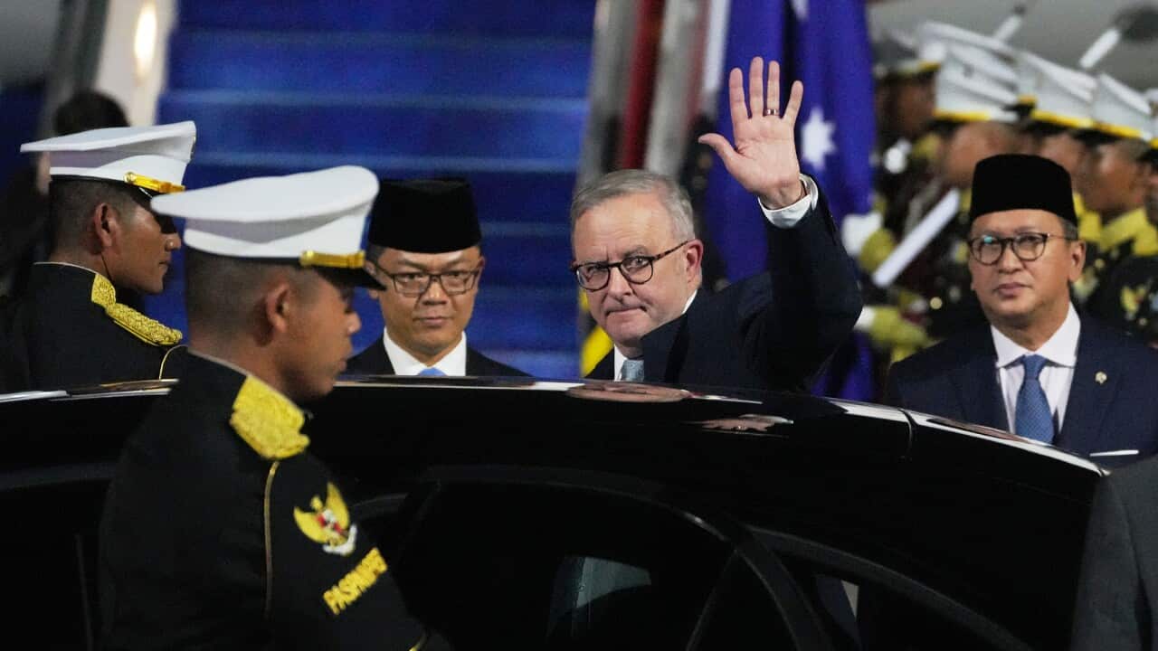 Albanese arrives in Jakarta to sign major security treaty with Indonesia Albanese arrives in Jakarta to sign major security treaty with Indonesia