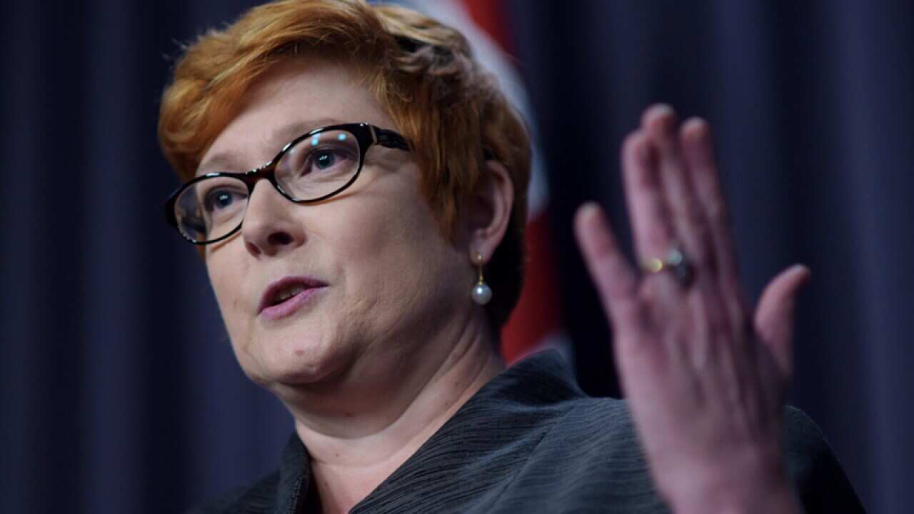 Australian Defence Minister Marise Payne.