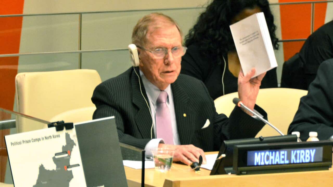 Michael Kirby is the former head of the UN commission of inquiry on North Korea.