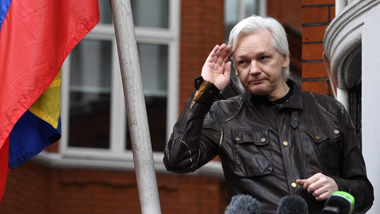 (FILE) BRITAIN ASSANGE ECUADOR