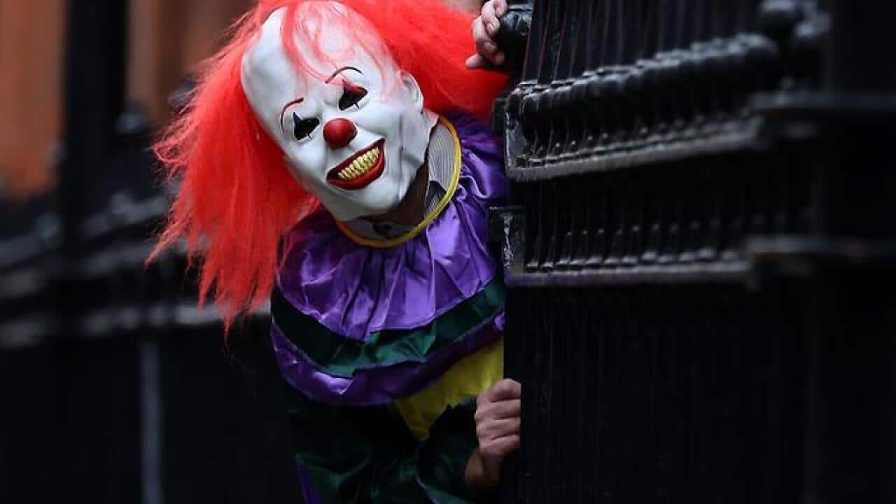 A British teen has been arrested for allegedly frightening Londoners while dressed as a clown.