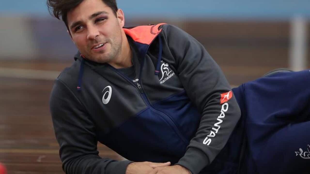 Wallabies player Nick Phipps