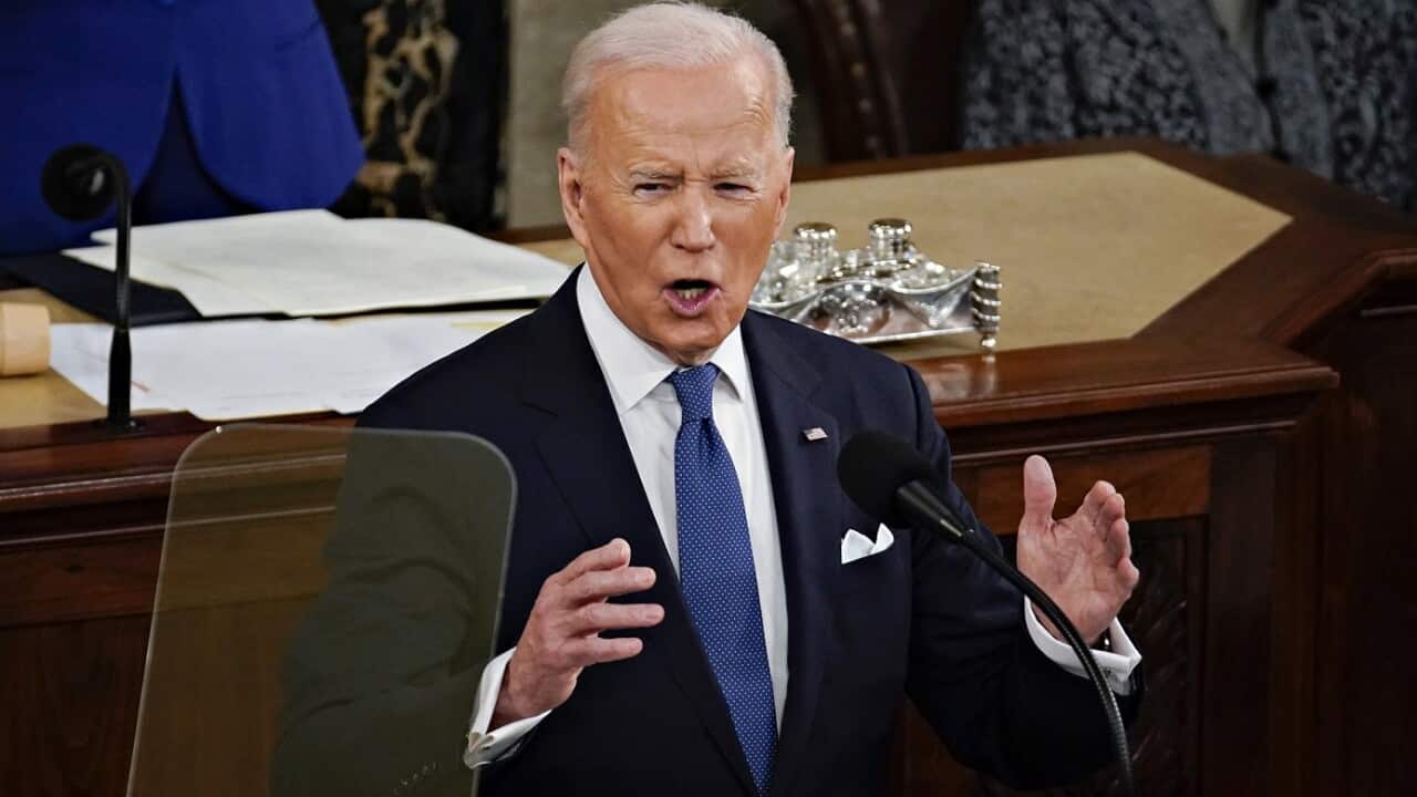 President Biden Delivers His First State Of The Union Address To Joint Session Of Congress