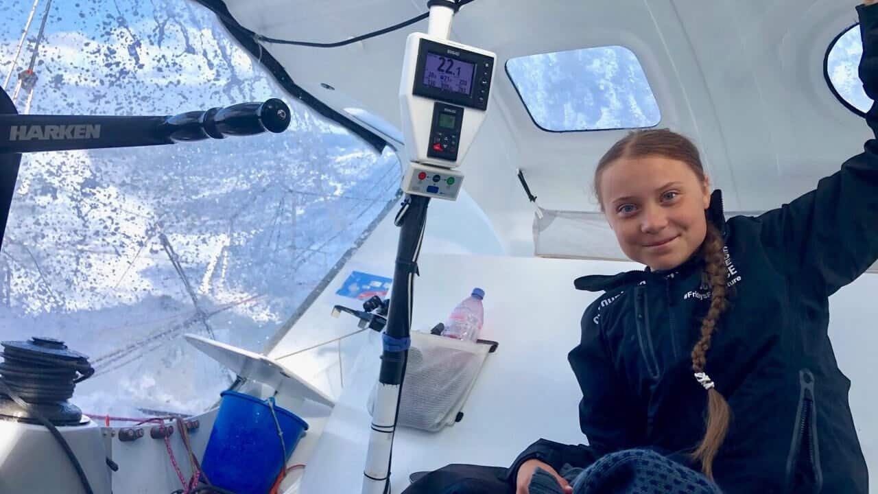 Swedish climate activist Greta Thunberg
