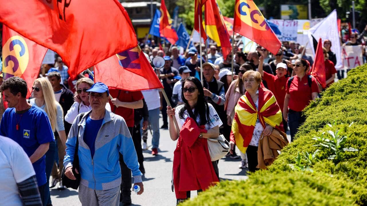 NMACEDONIA-LABOUR-MAYDAY-DEMO