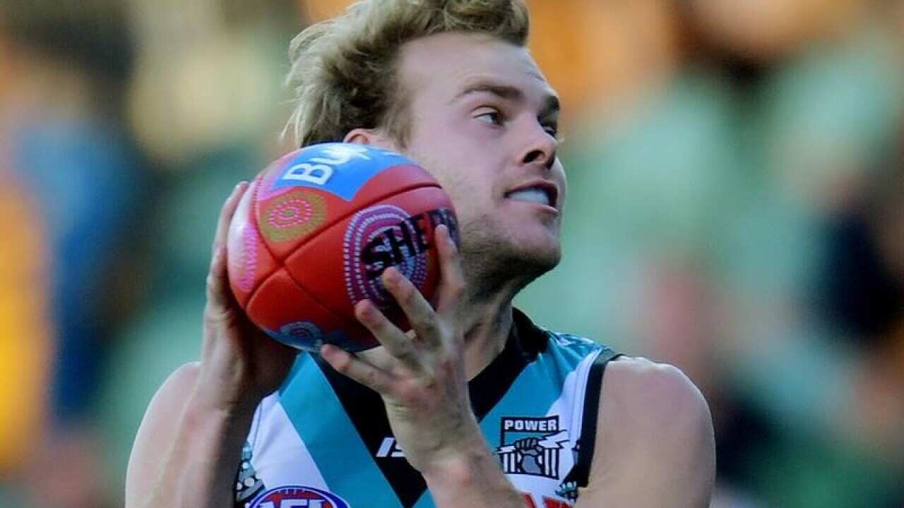 Jack Watts of the Port Adelaide