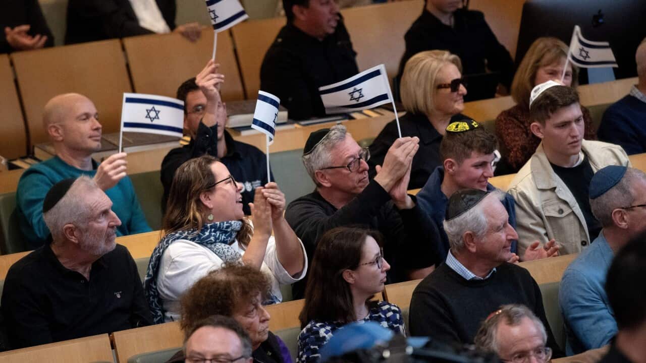 Rally in Sydney Central Synagogue
