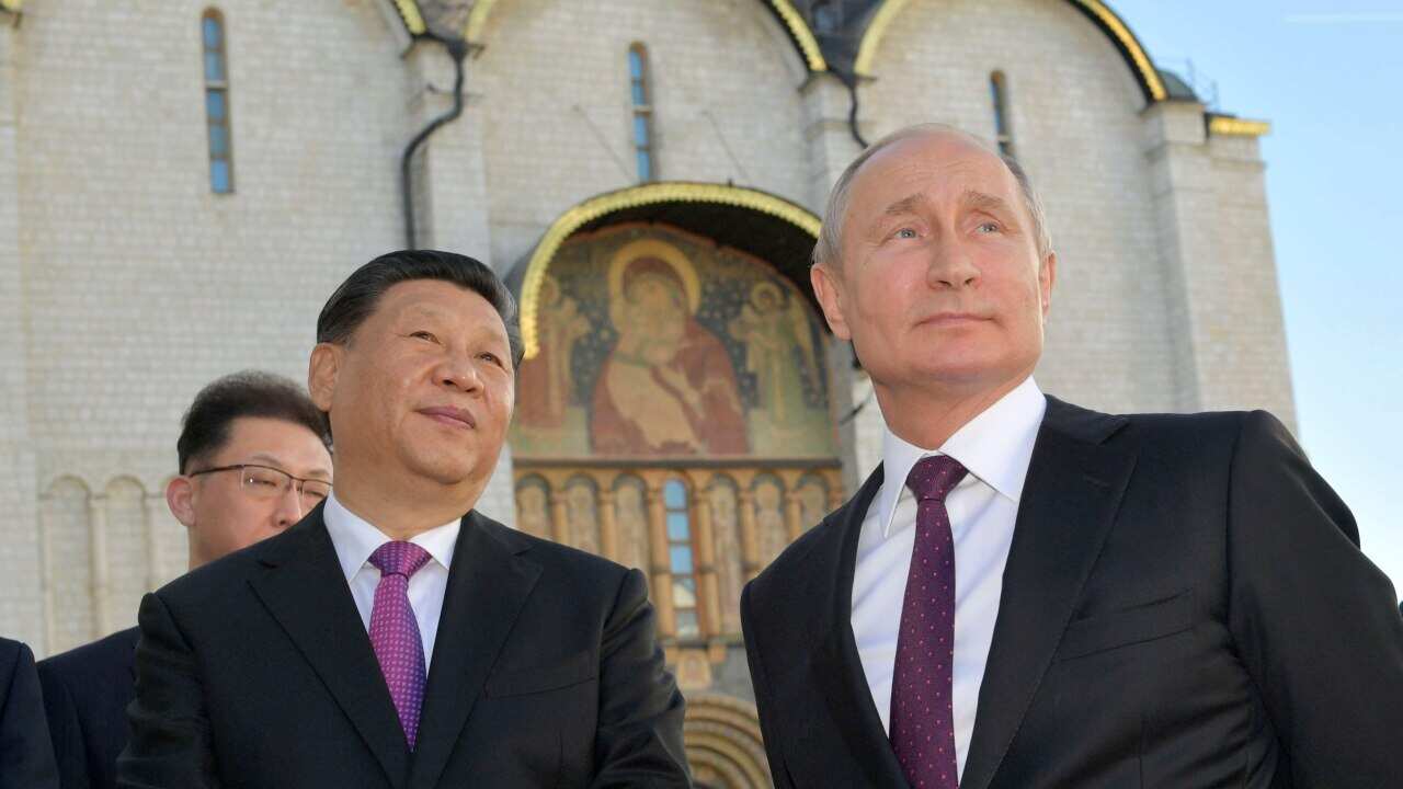 Russian President Vladimir Putin and Chinese President Xi Jinping.
