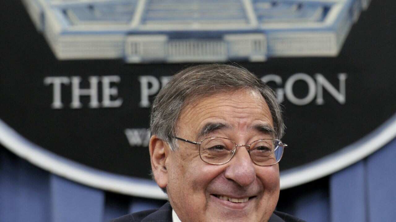 Outgoing Defense Secretary Leon Panetta