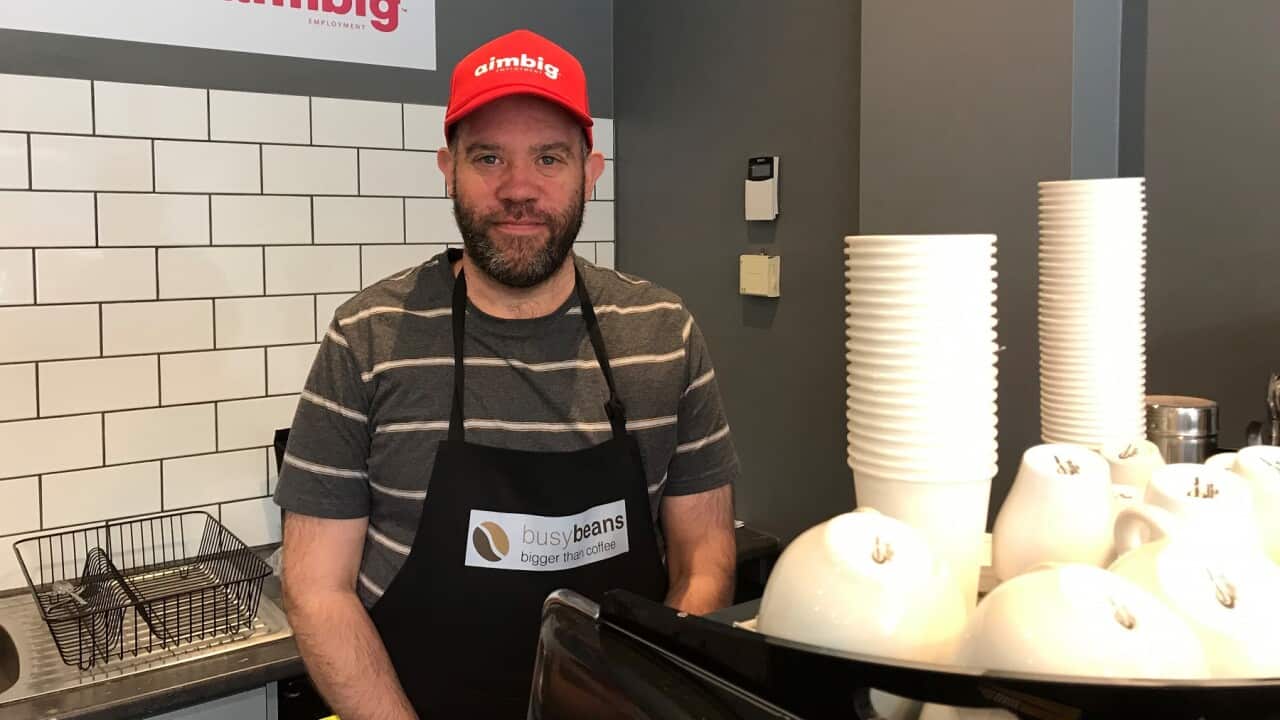Barista Andrew Kenny
