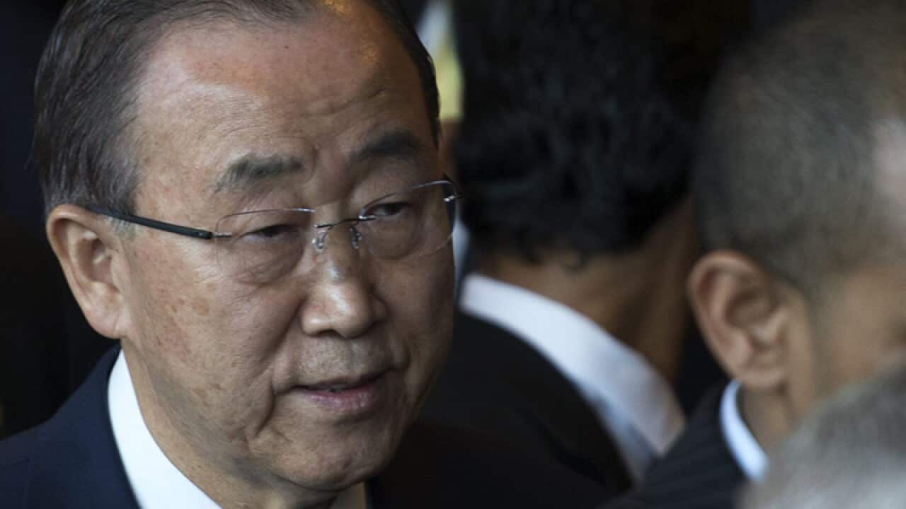 UN Secretary General Ban Ki-Moon