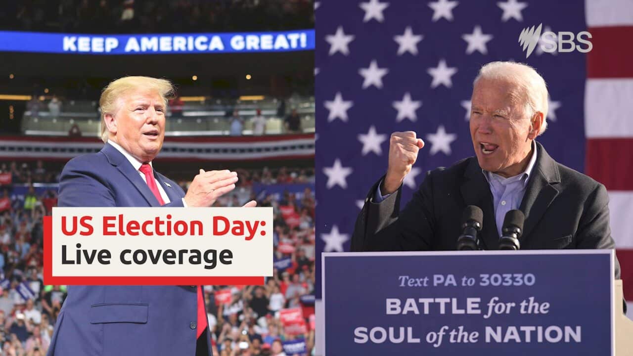 Watch all the updates as polling stations in the US close on SBS World News and ABC News America. Coverage begins at 10.55am (AEDT).