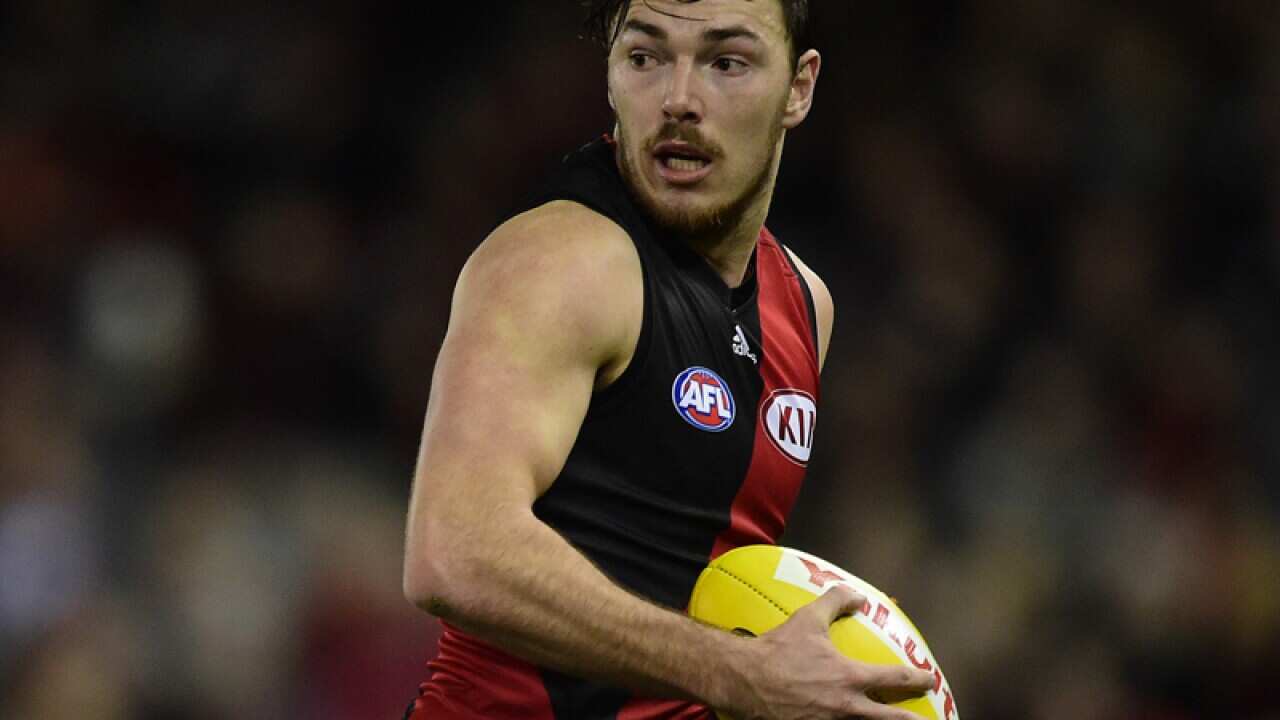Essendon Bombers player Michael Hibberd