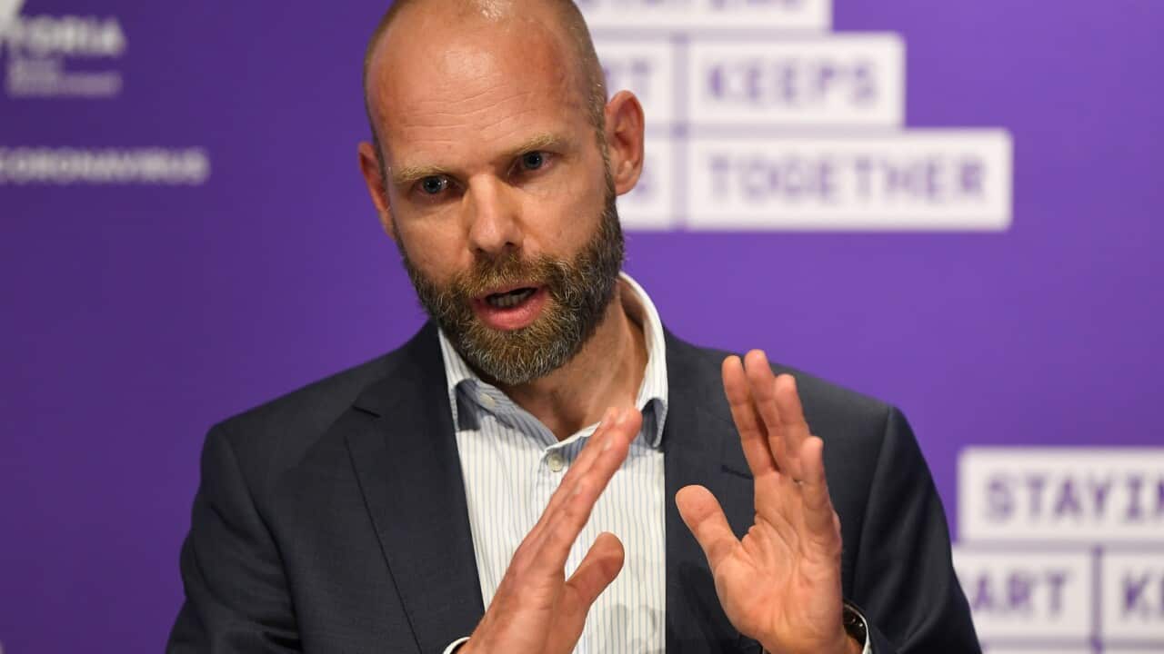 Jeroen Weimar addresses the media