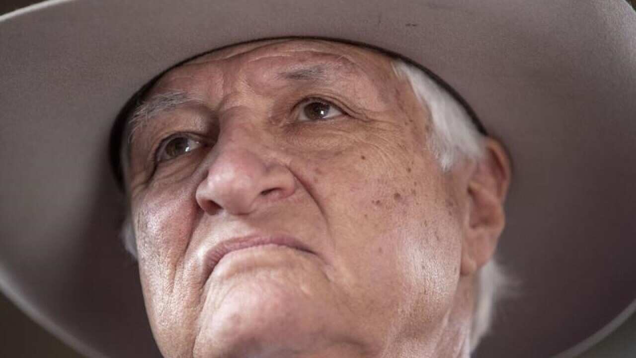 Head shot of federal MP Bob Katter.