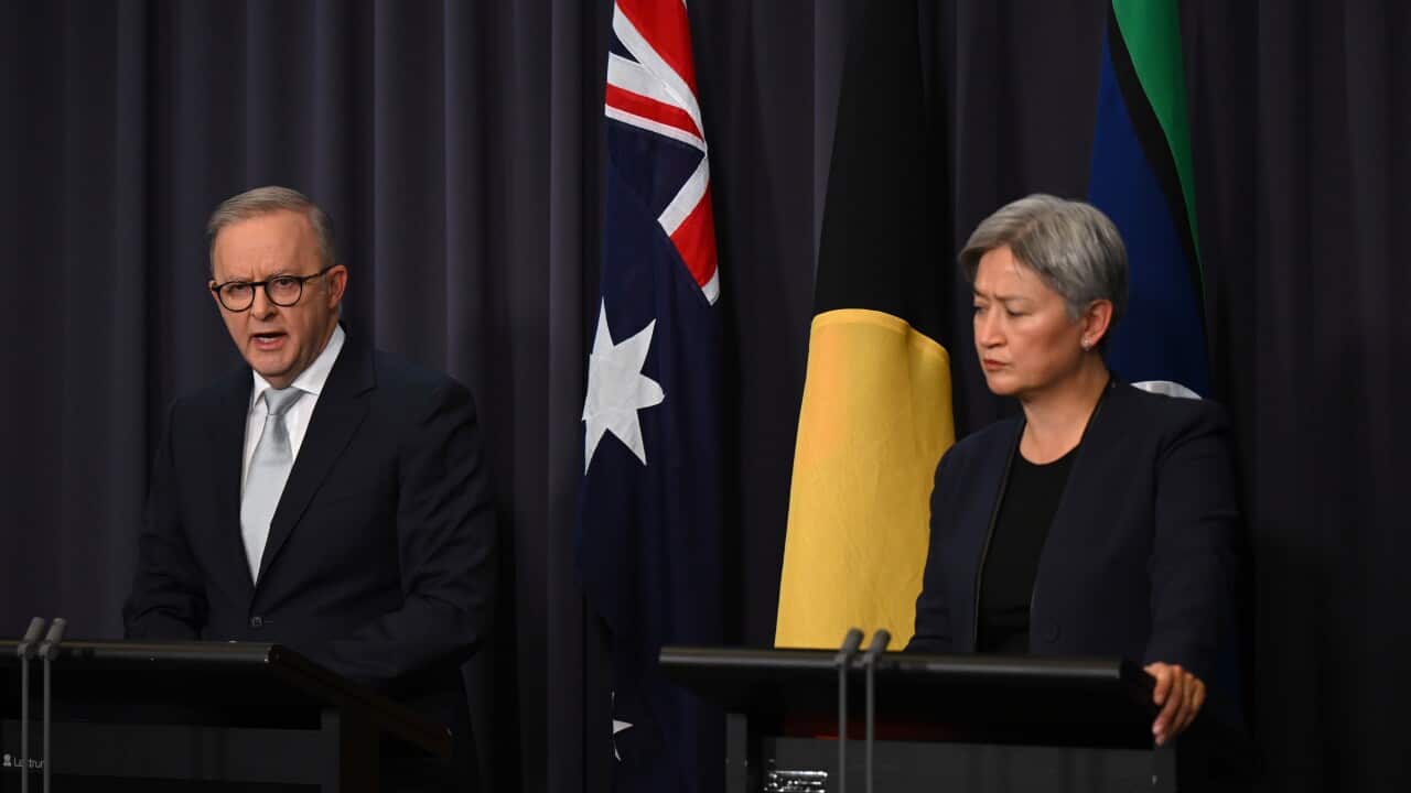 ANTHONY ALBANESE PENNY WONG PRESSER