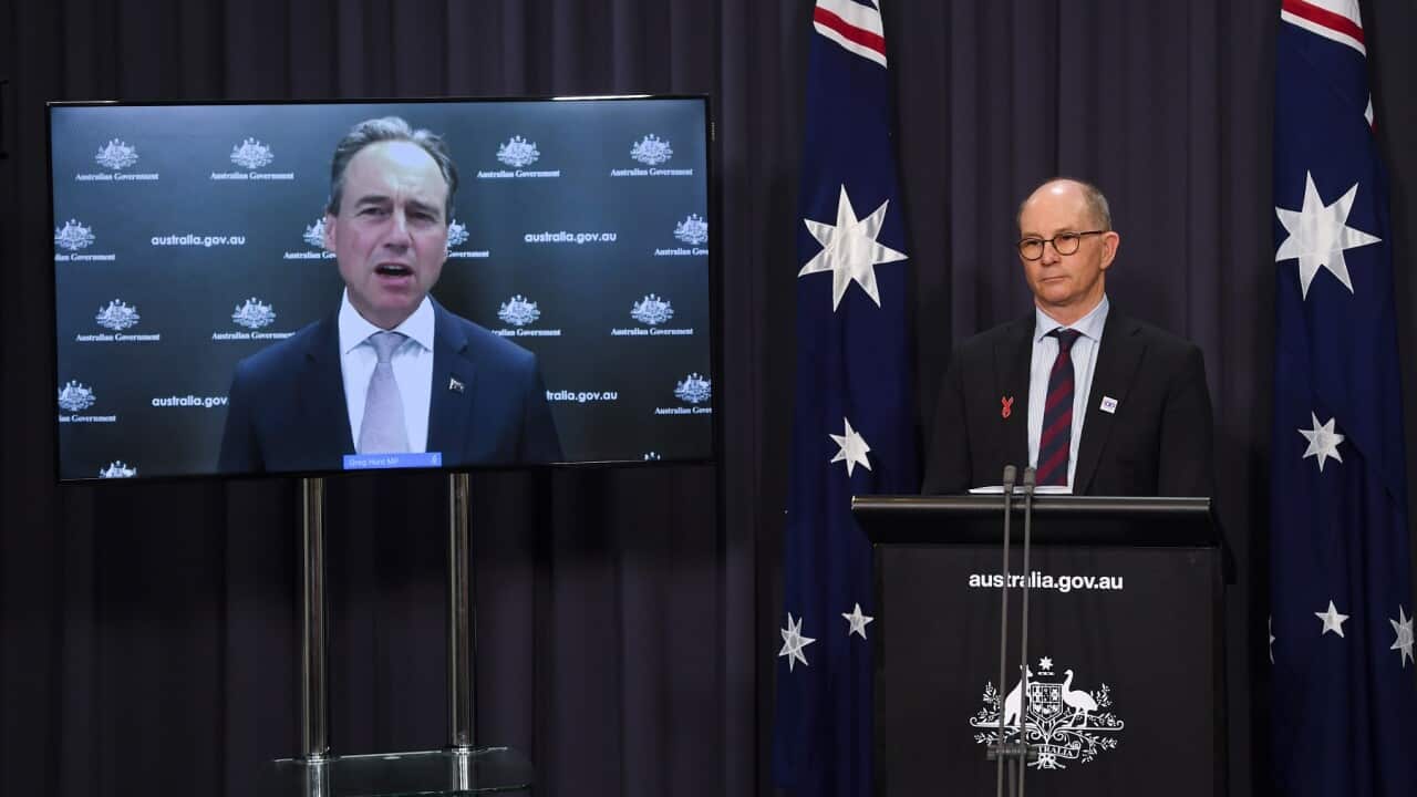Australian Health Minister Greg Hunt