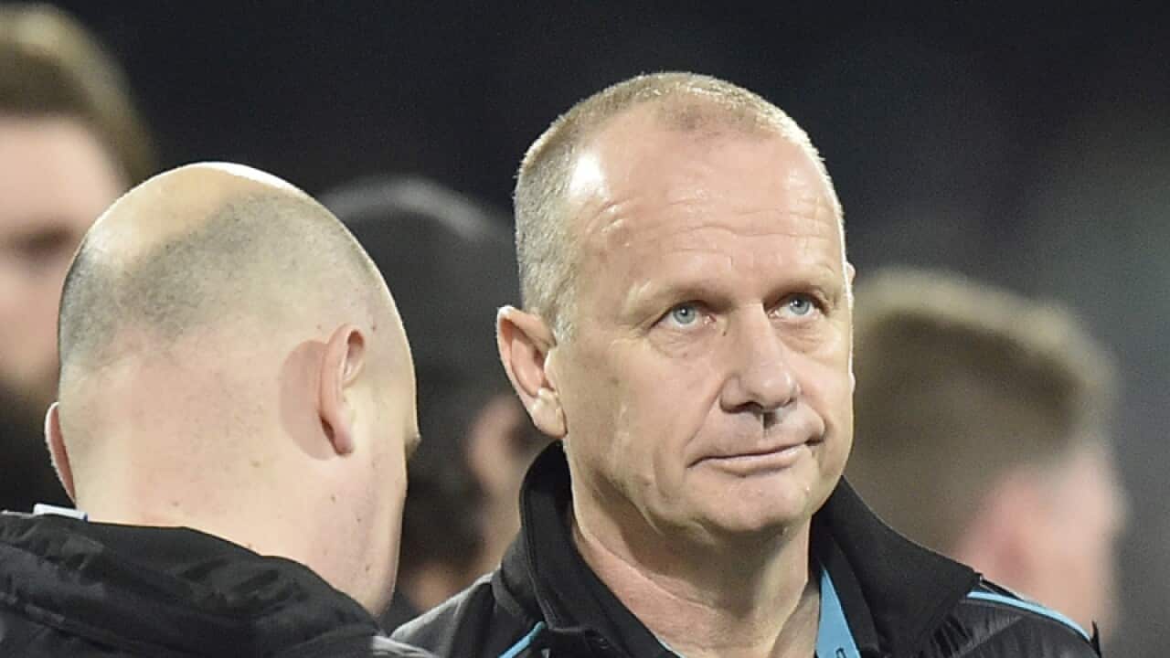 Ken Hinkley the coach of the Power