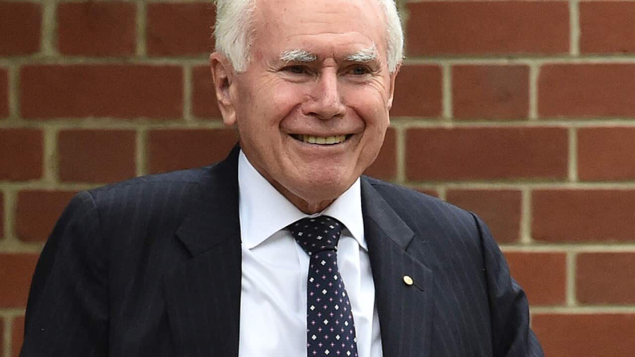 Former prime minister John Howard