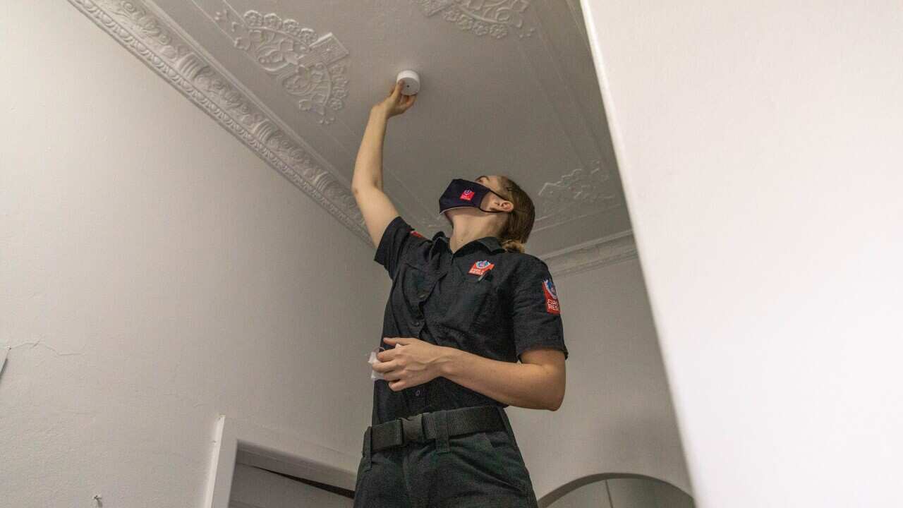 Lakemba fire station crew safety visit in Sydney - (Supplied)