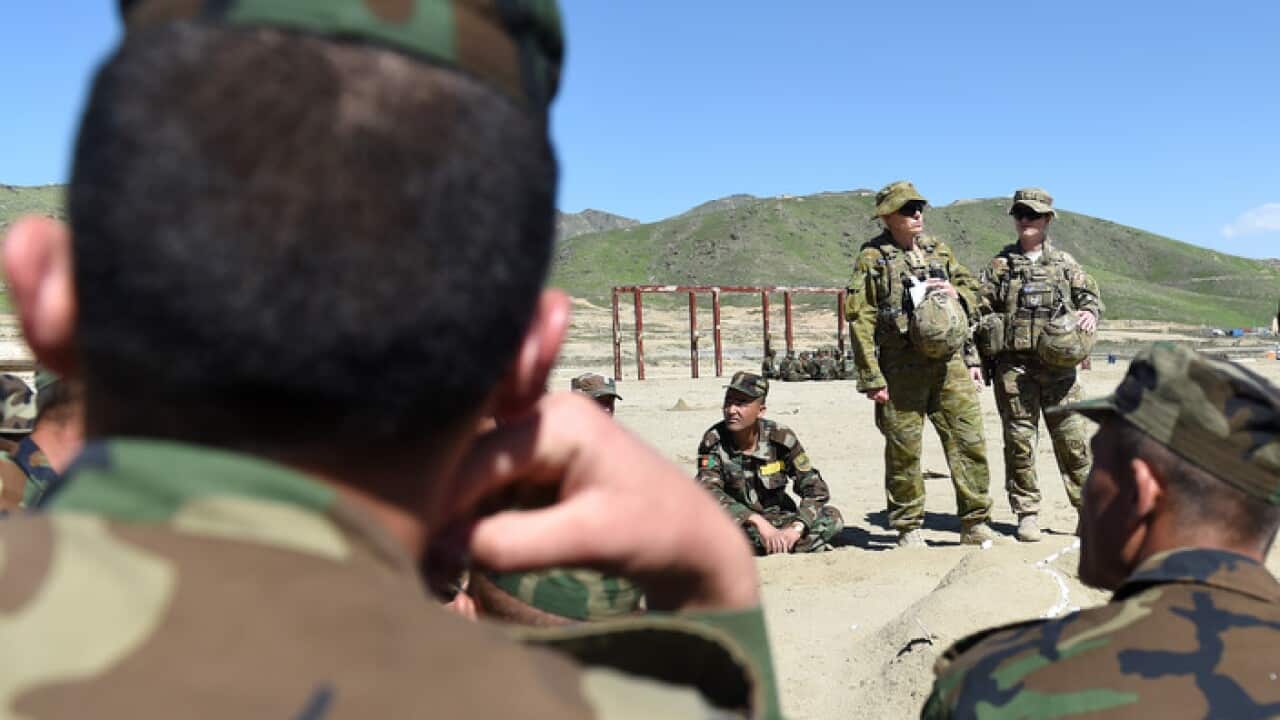 Afghan Soldiers Training